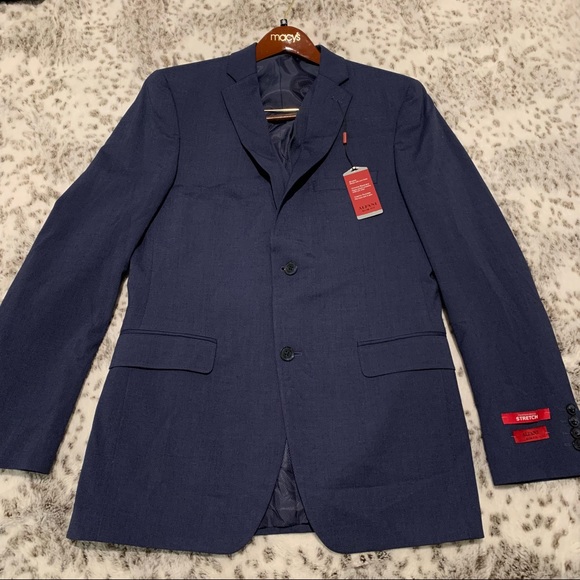 Alfani Slim Fit Performance Stretch Suit Jacket and Vest - Picture 2 of 11